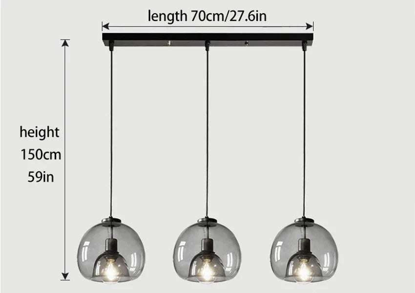Lustre Moderne LED — Chambre