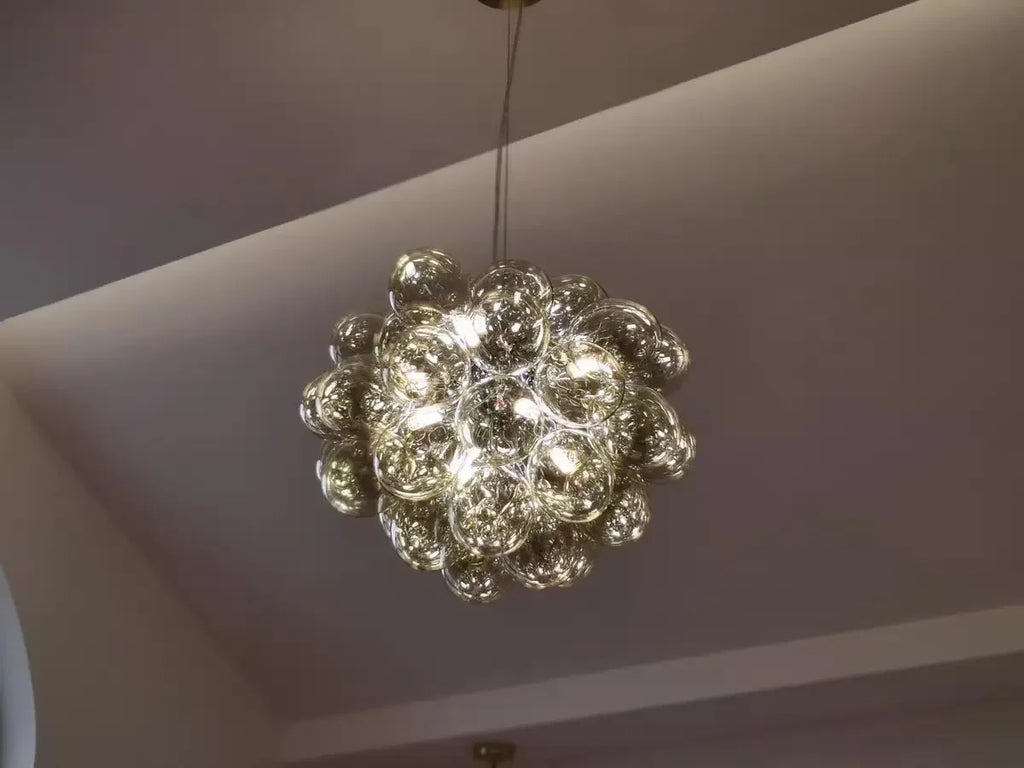 Lustre Design Salle à Manger — Nordique — 3 ampoules