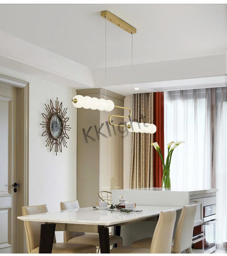 Lustre Art Déco — Cuivre