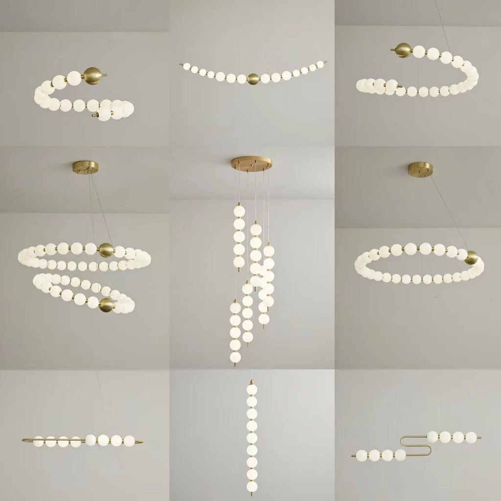 Suspension Luminaire Nordique — Métal