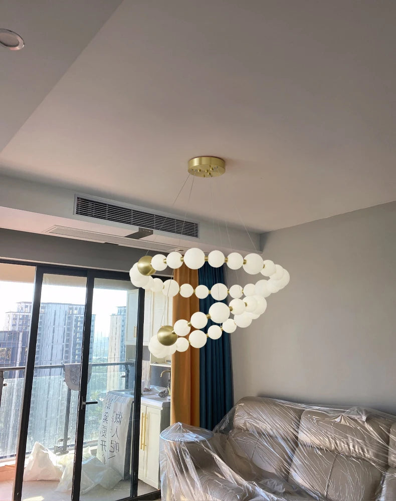 Suspension Luminaire Nordique — Métal