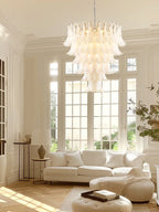 Lustre Salon Moderne — Verre