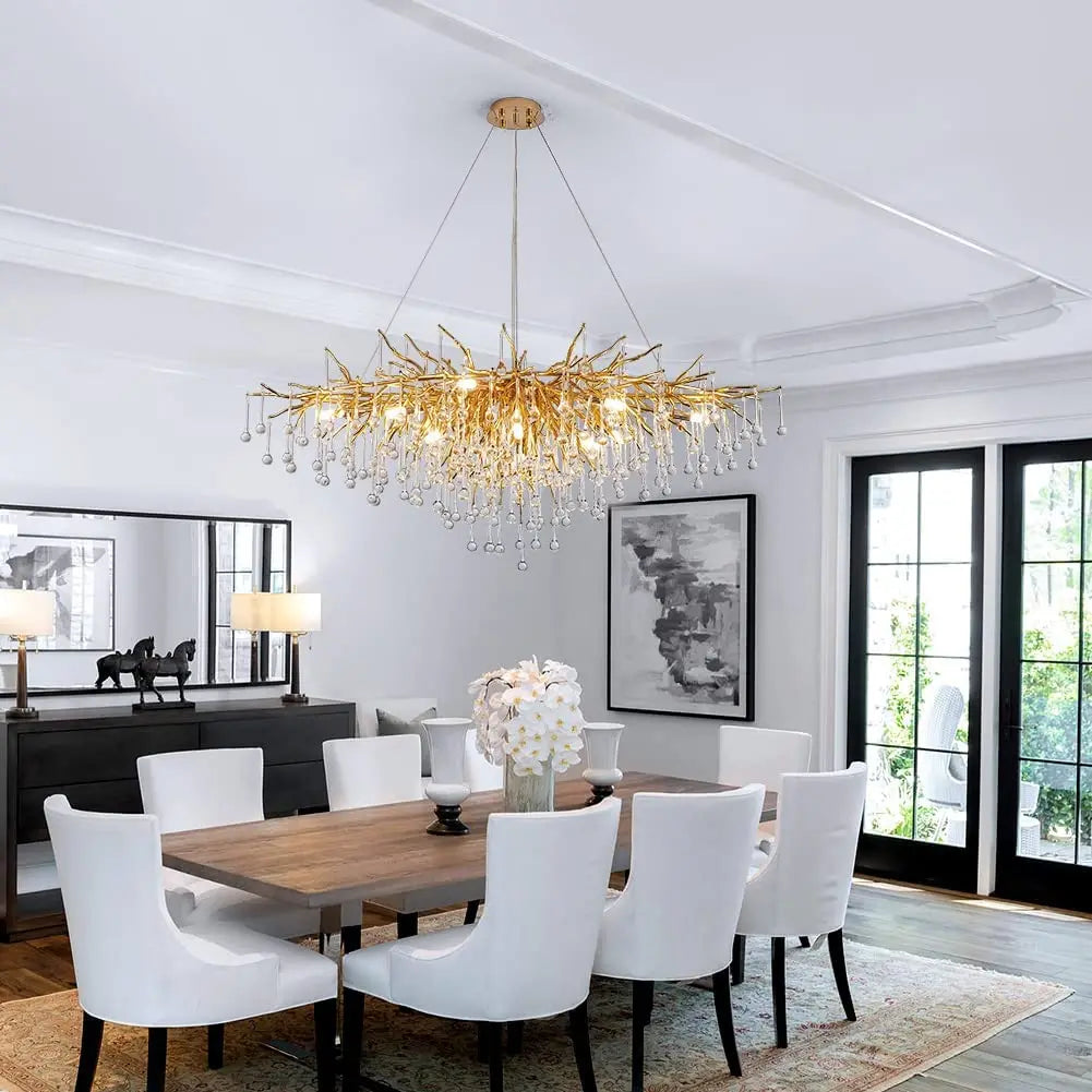 Lustre Cristal Salon — Nordique