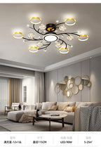 Lustre Salon Noir — Moderne