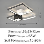 Lustre Salon Bois — Moderne