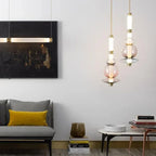 Lustre pour Salon Moderne — Verre