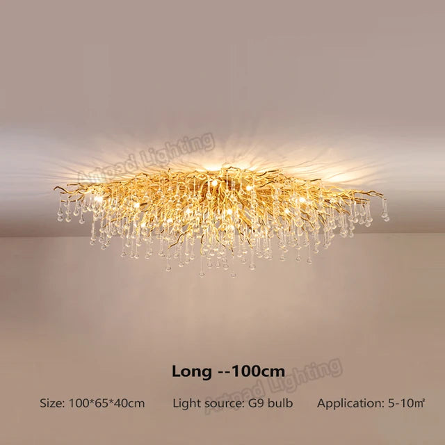 Lustre Cristal Salon — Nordique