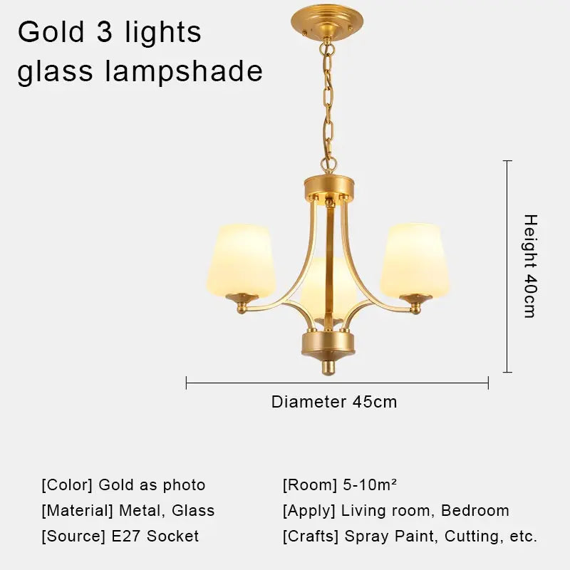 Lustre Salon Moderne — Plafonnier LED Cristal