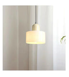 Suspension Verre Nordique Design Long — Chambre et Restaurant — E27