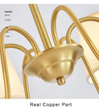 Lustre Bohème — Cuivre — A 10 ampoules