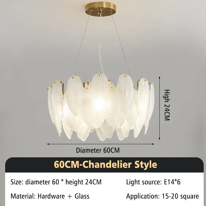 Lustre Chambre Bébé — Verre — Plafonnier D50cm