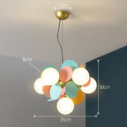 Lustre Araignée Design — Moderne — 10 ampoules blanc