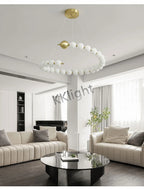 Lustre Art Déco — Cuivre