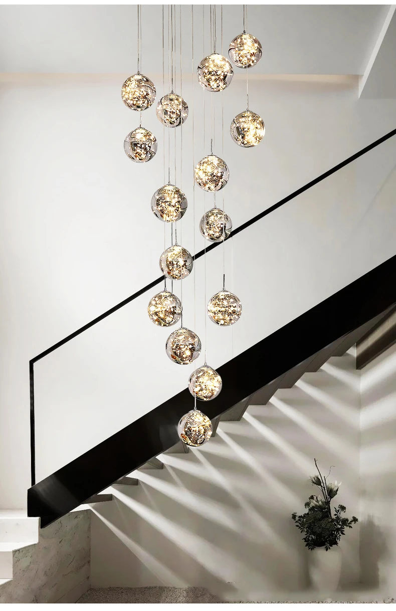 Lustre Salle à Manger Moderne — Cristal