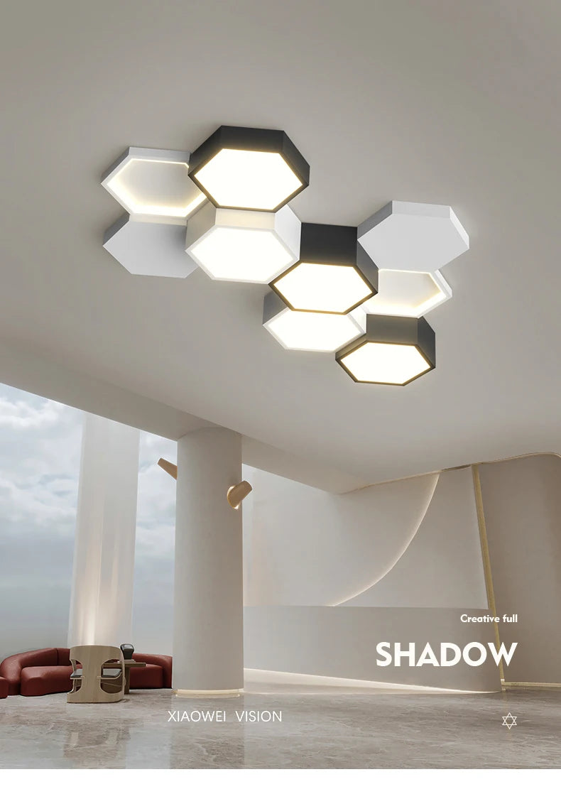 Lustre Luxe Salon — LED