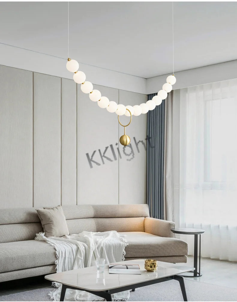 Lustre Art Déco — Cuivre
