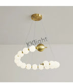 Lustre Art Déco — Cuivre