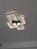 Lustre Salon Bois — Moderne