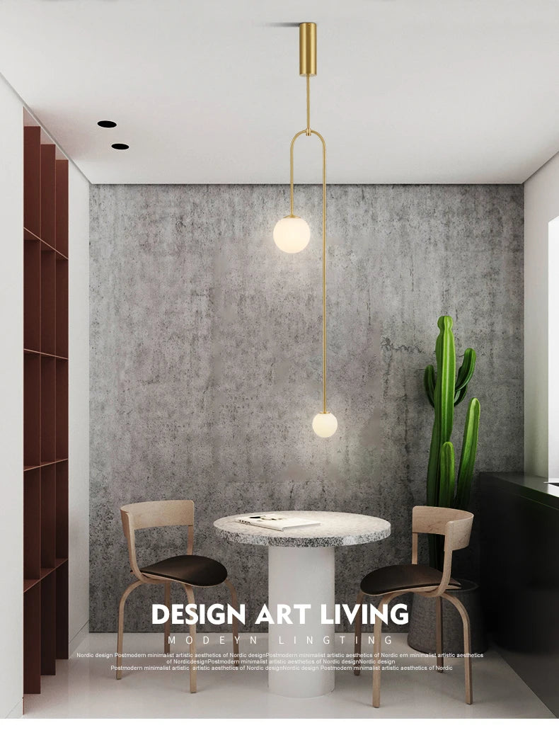 Lustre Industriel — Plafonnier Nordique Design