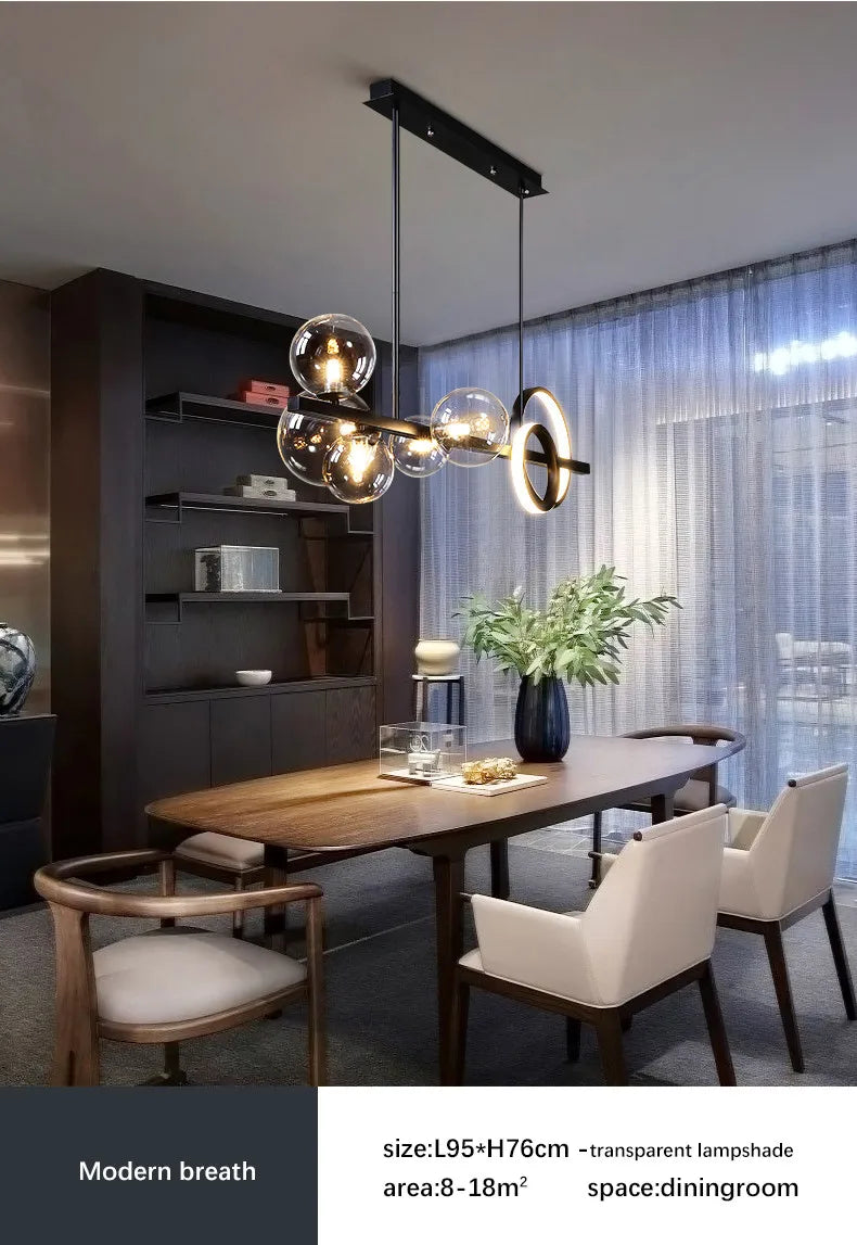 Lustre Industriel Noir