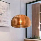Suspension Bambou Osier Rotin - Lustre Plafond Moderne LED