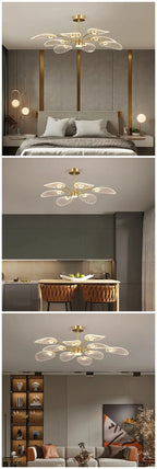 Lustre Salle à Manger Noir — LED