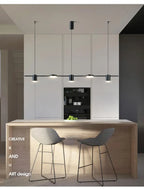 Lustre Moderne Noir — Cuivre
