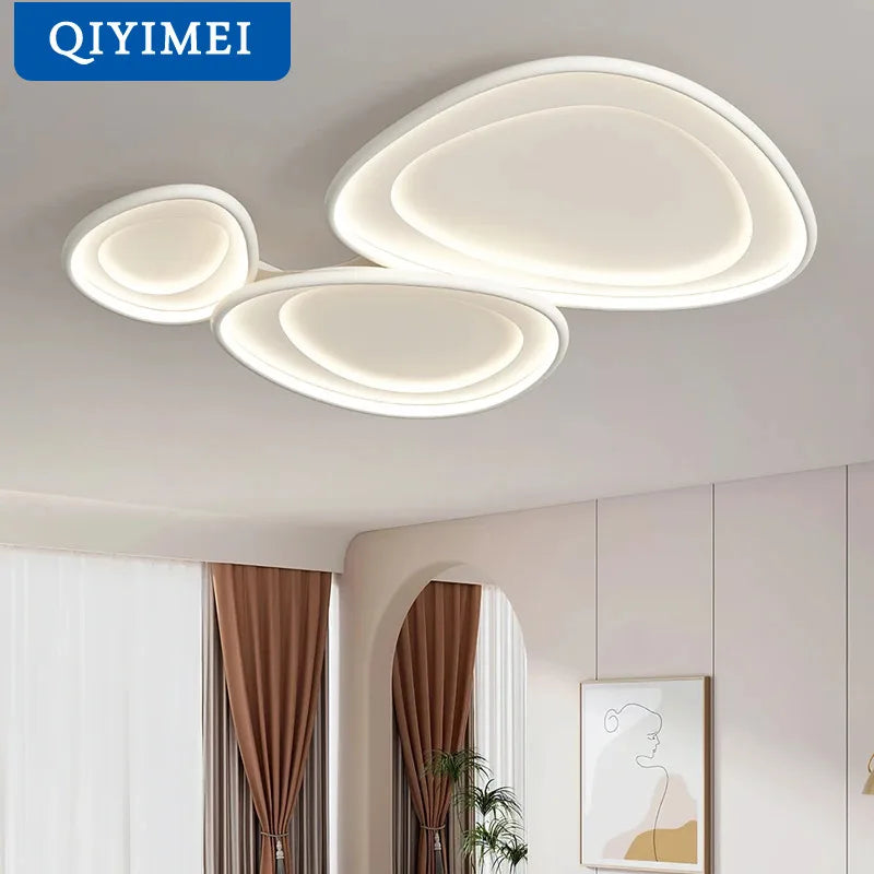 Lustre Salle à Manger Déporté — Blanc
