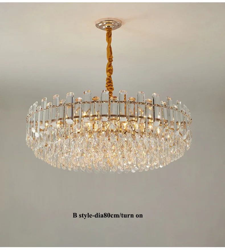 Lustre Luxe Doré