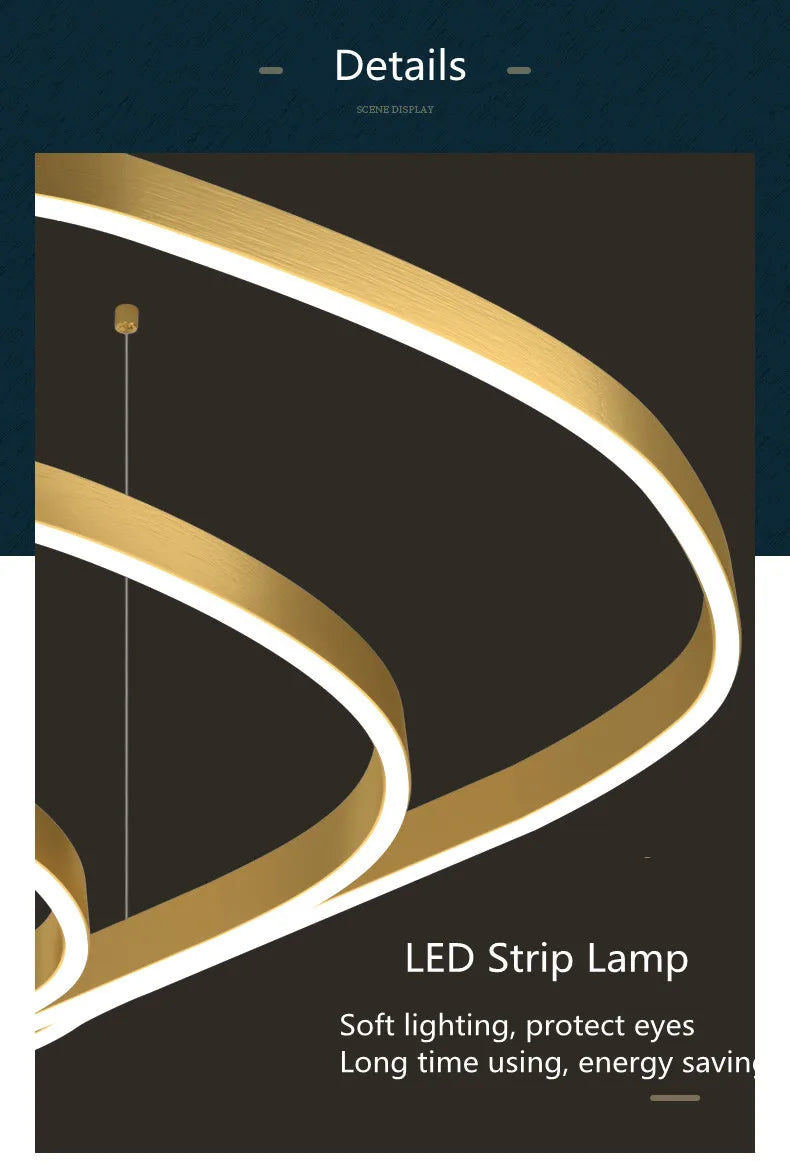 Suspension Luminaire Salon — Moderne