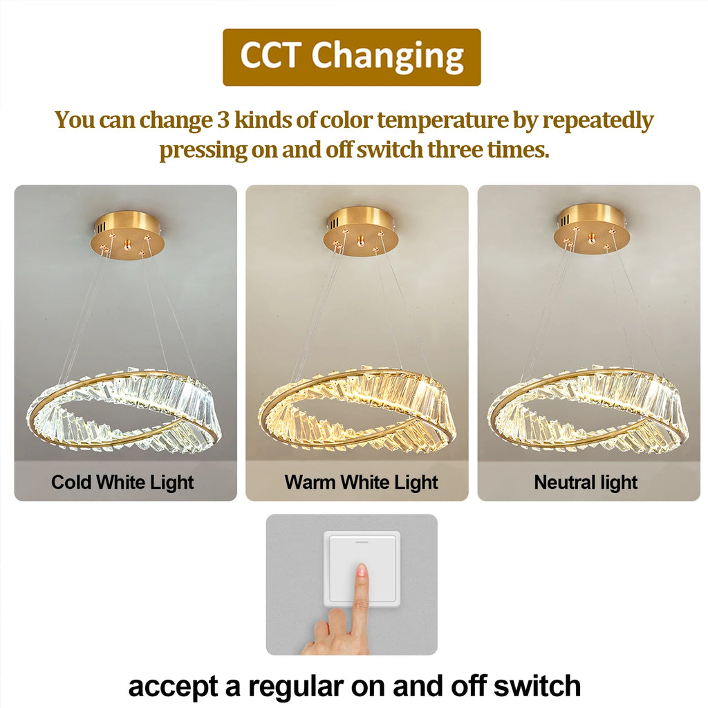 Lustres Led — Plafonnier Anneau LED