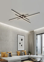 Lustre LED Chambre — Noir