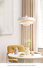 Lustre Suspension Rétro Médiéval — Bar Café Restaurant — LED Multicouleur
