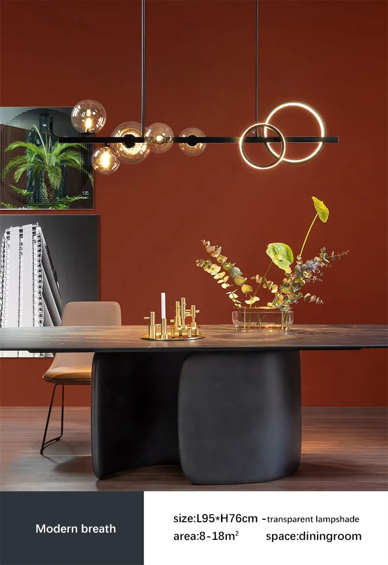 Lustre Industriel Noir