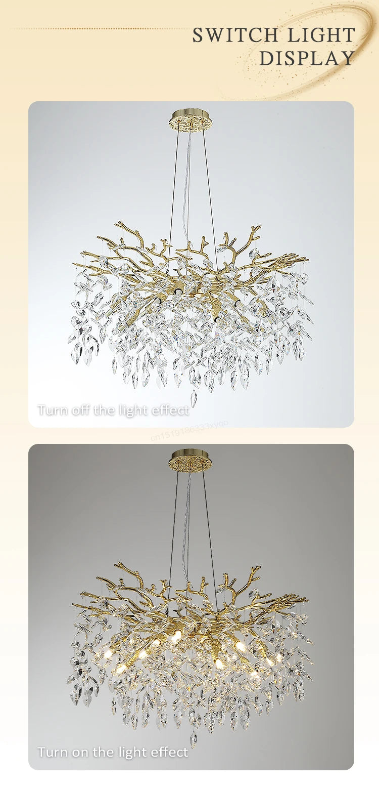 Lustre Chambre Bébé — Cristal