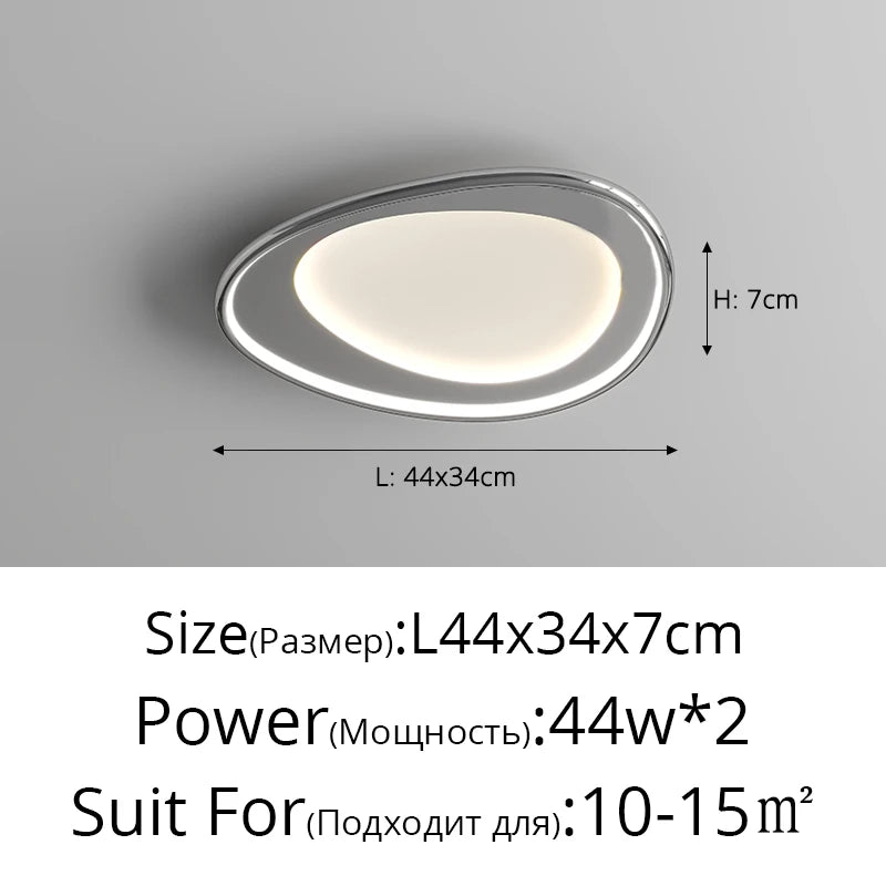 Lustre Salle à Manger Déporté — Blanc