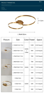 Lustre Chambre Ado — Plafonnier Anneau LED