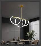 Lustre Cuisine Industriel — Nordique — Rond 60 cm