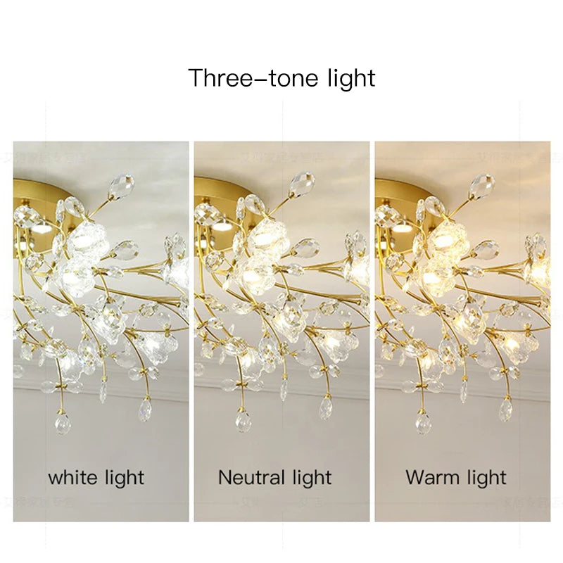 Lustre en Cristal Pas Cher — Nordique