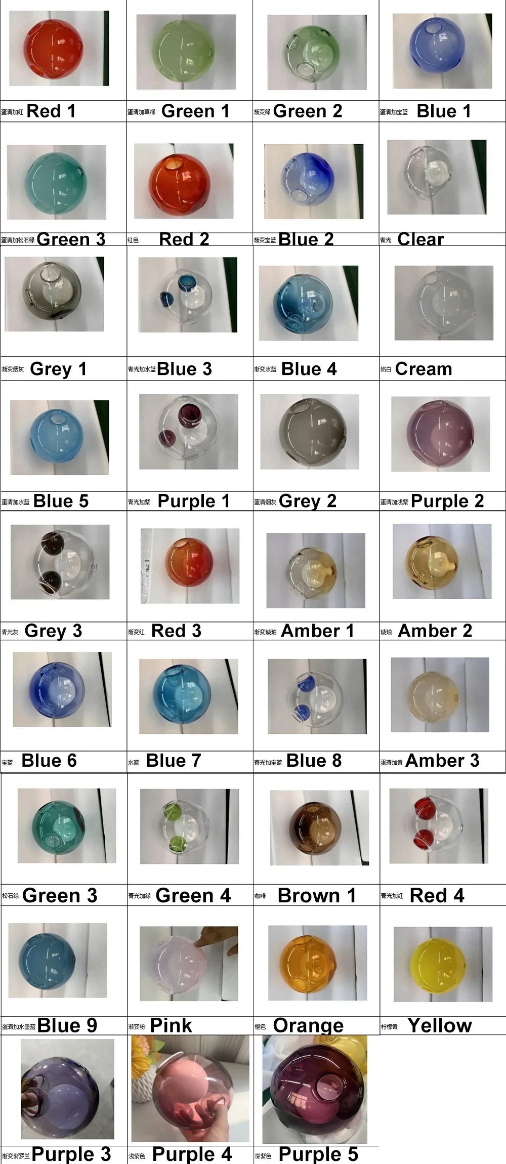 Lustre Design LED — Verre — 01 1 ampoule