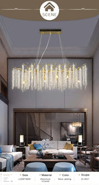 Lustre Cristal Ancien — Métal