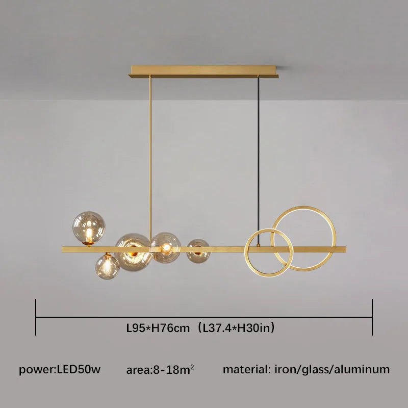 Lustre Industriel Noir