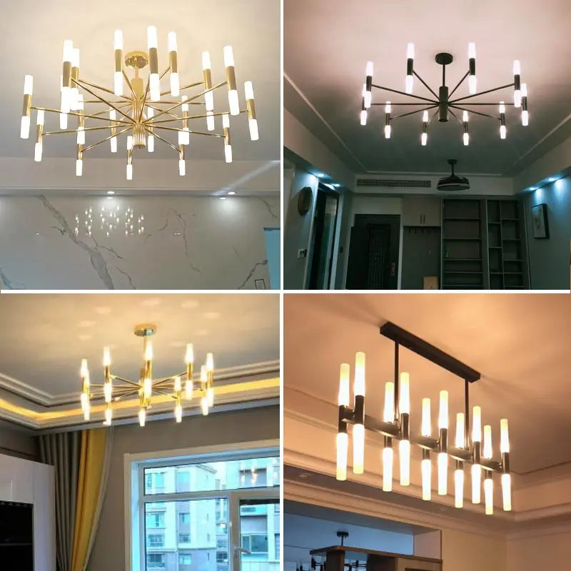 Lustre Cuisine Moderne — Plafonnier Nordique Design