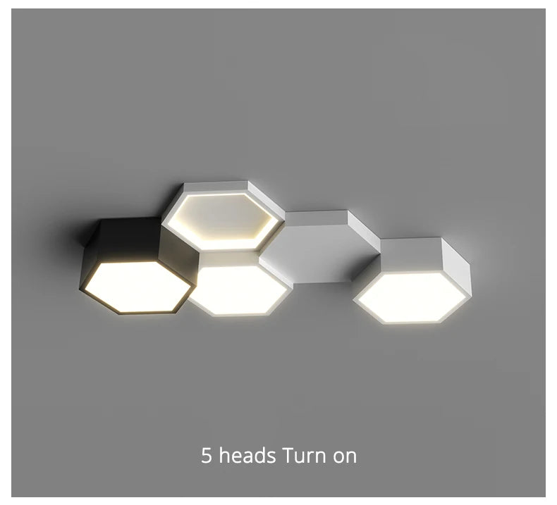 Lustre Luxe Salon — LED