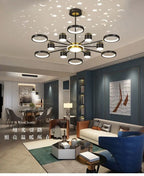 Lustre Moderne LED — Blanc