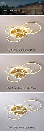 Lustre Blanc Moderne