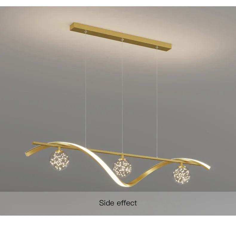 Suspension Luminaire Verre — Plafonnier Boule Moderne