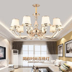 Lustre Luxe Cristal — Salon