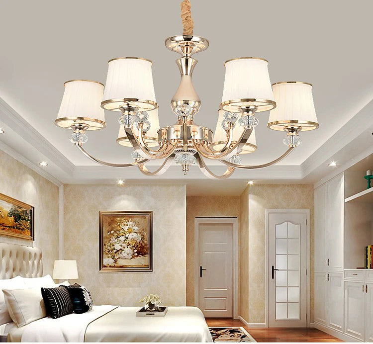 Lustre Luxe Cristal — Salon