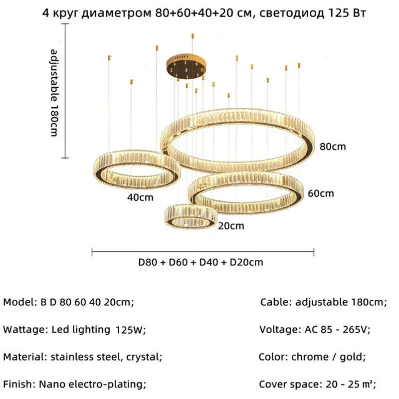 Lustre Luxe Design — Moderne
